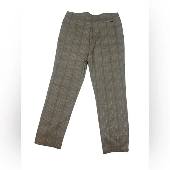 Calvin Klein Gray Plaid Skinny Ankle Suit Pants NWT Size 14 - Picture 4 of 9